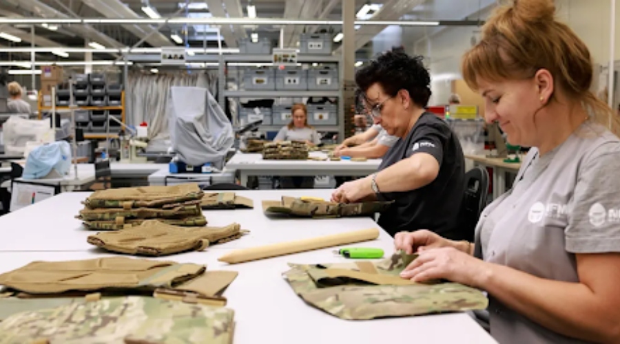 Women manufacturing the NFM products