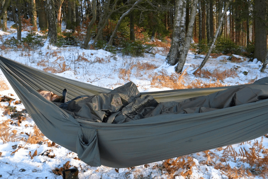 hammock, quilt