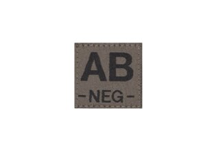 A Neg Bloodgroup Patch Clawgear®