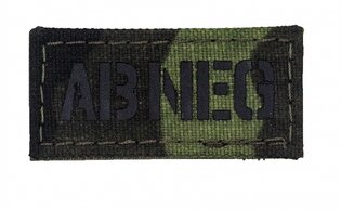 ACR IR Combat Systems® AB NEG blood group patch - pattern 95
