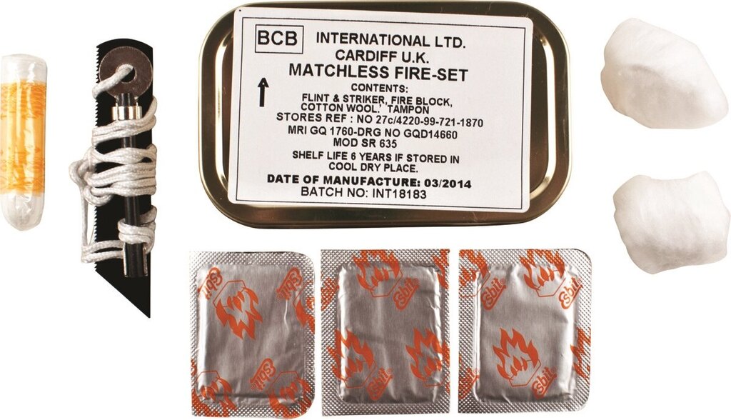 BCB® MOD Matchless Fire-Starting Set