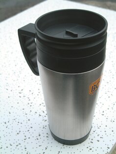 BCB® Stainless Steel Mug 400ml