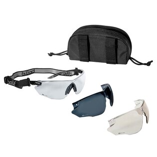 Bollé® Combat safety glasses – sand, kit