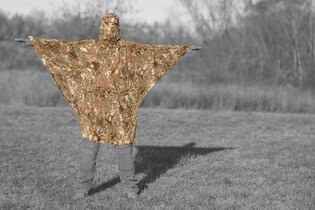 Camouflage Compact Poncho Ghosthood IRR