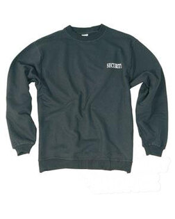 Cotton SECURITY Mil-Tec® Sweatshirt - Black