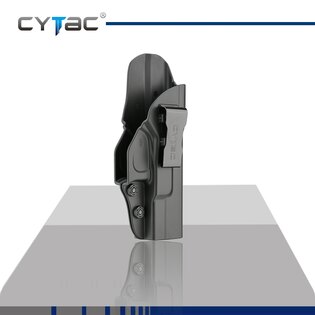 Cytac® IWB Gen2 gun holster for concealed carry for Glock 17 - black