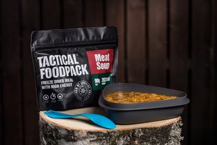Dehydrated food Tactical Foodpack® meat soup