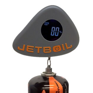 Digital weight on JETBOIL® gas cartridge - grey
