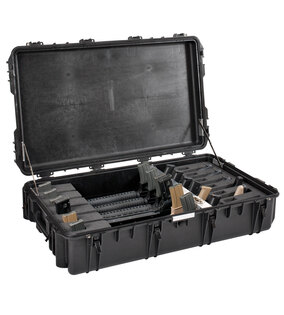 Explorer Case® Durable Waterproof Case for 6 Rifels 10826, with foam
