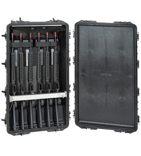Explorer Cases® 10826 heavy-duty waterproof case for 6 rifles / with a weapon system
