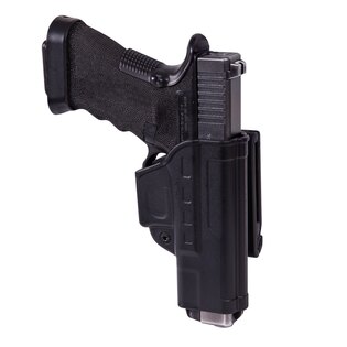FAST DRAW HOLSTER FOR GLOCK 17 WITH BELT CLIP - MILITARY GRADE POLYMER