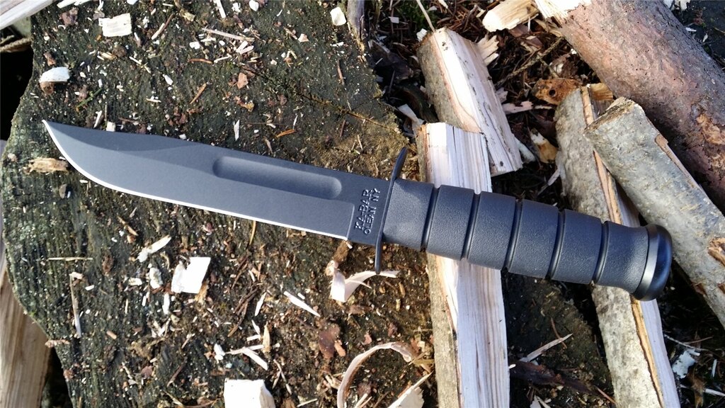 Fixed Blade Knife KA-BAR® 1211 Black