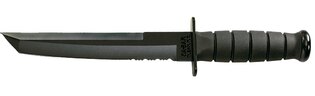Fixed Blade Knife KA-BAR® 1245 Black Tanto combo blade