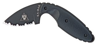 Fixed Blade Knife KA-BAR® 1481 - TDI Law Enforcement Knife serrated edge