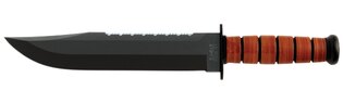 Fixed Blade Knife KA-BAR® Big Brother with serrated edge on back