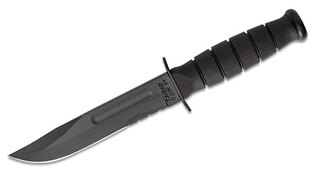 Fixed Blade Knife Short KA-BAR®, combo blade 
