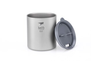 Keith® 600 ml titanium thermocup with lid Mug