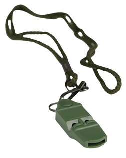 Mil-Tec® No Ball - olive signal whistle