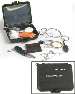  Mil-Tec® Survival kit - black