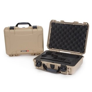 Nanuk® 910 resistant waterproof case with foam for 2× Classic Pistol