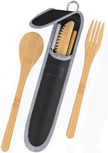 Origin Oudoors® Bamboo Cutlery Set 