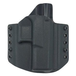 OWB CZ P-10 C - Outside the waistband pistol case with half SweatGuard RH Holsters®