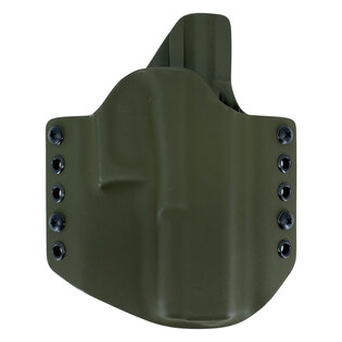 OWB Glock 17 - outside the waistband pistol holster with half SweatGuard RH Holsters®
