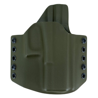 OWB Glock 19 - outside waistband pistol holster with half SweatGuard RH Holsters®