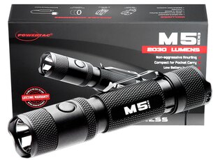 PowerTac® M5 Gen3 / 2,030 lm flashlight + M-Lok