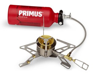 Primus® OmniFuel II stove with bottle