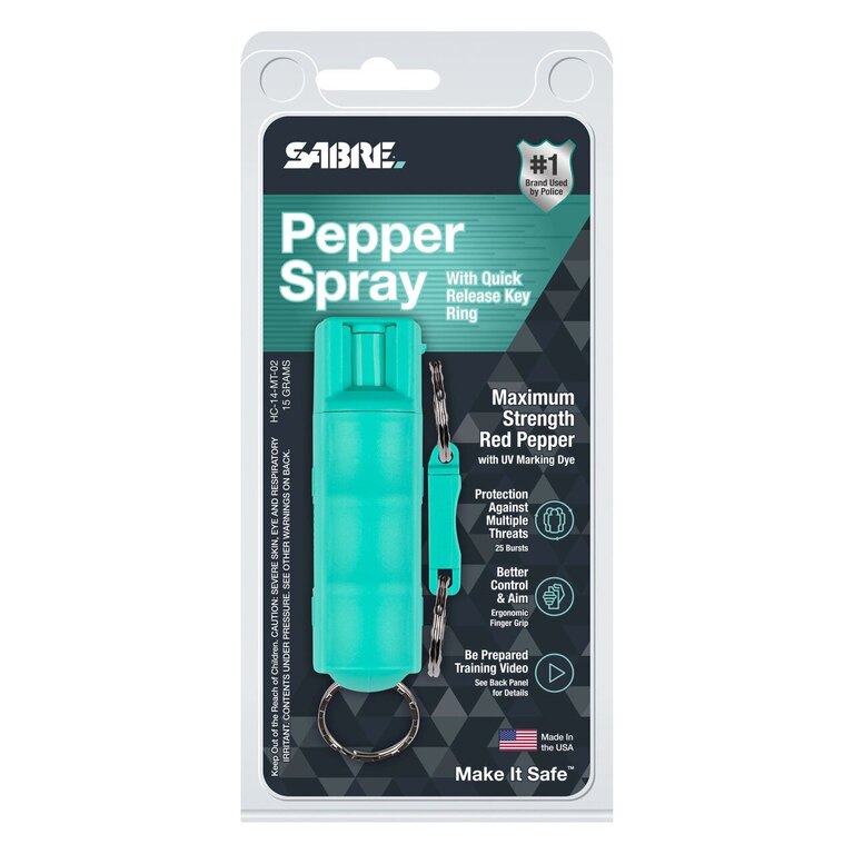 Sabre Red® pepper spray / quick release key ring | Top-ArmyShop.com
