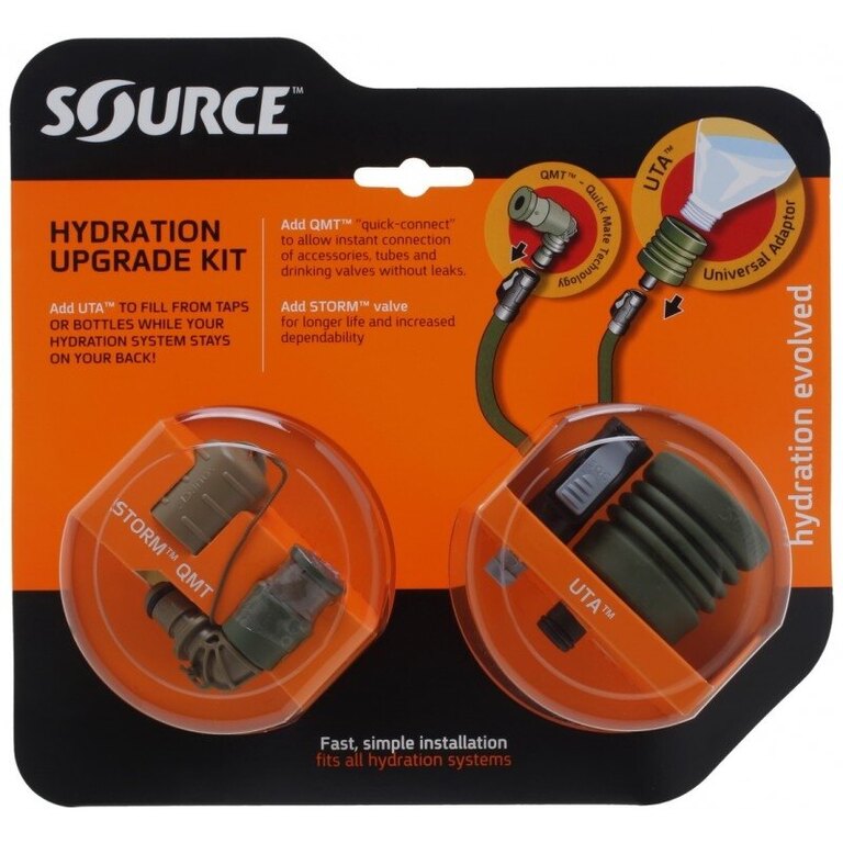 SOURCE® UTA™ Re-fill Adapter + Storm Valve Upgrade - coyote
