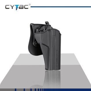 T-ThumbSmart Cytac® Beretta 92 pistol case + universal cytac® magazine case - black