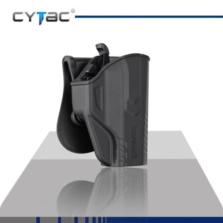 T-ThumbSmart Cytac® CZ P07 and CZ P09 pistol case + universal cytac® magazine case - black
