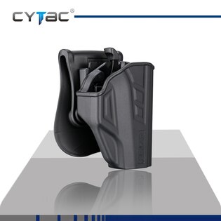 T-ThumbSmart Cytac® CZ P10C pistol case - black