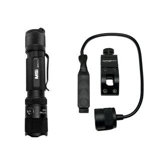 Tactical WML Package( M5 Flashlight,Mount,Remote Pressure Switch) PowerTac®