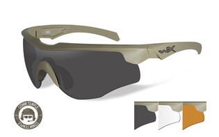 Wiley X® Rogue Shooting Glasses, narrow temples